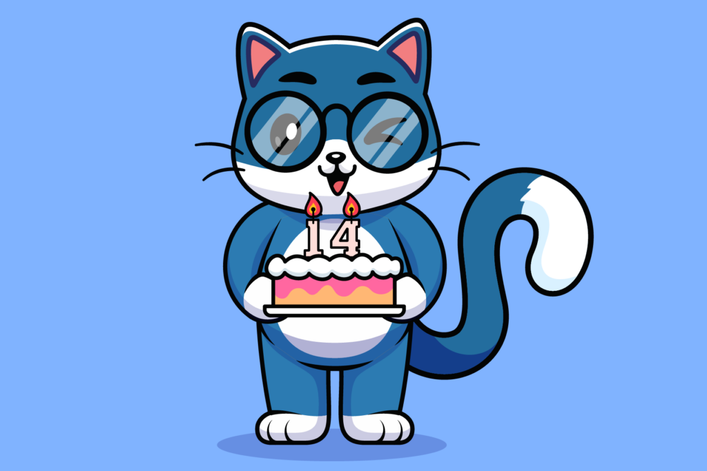 Ветменеджеру — 14 лет!